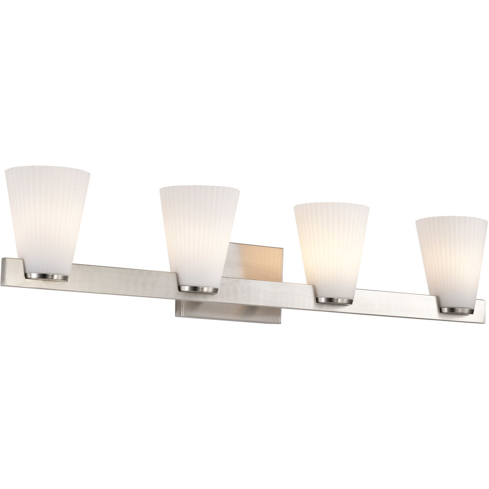 Nuvo Lighting Royale 33.5 Inch Brushed Nickel Vanity Wall Light