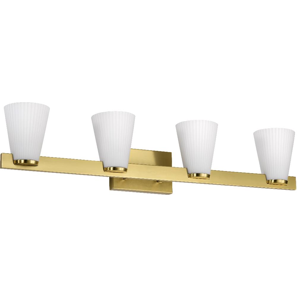 nuvo lighting Royale 33.5 inch Burnished Brass Vanity Wall Light