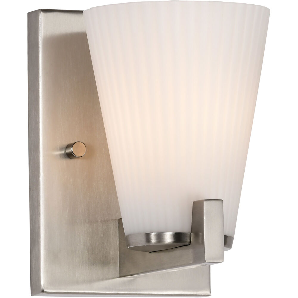 Nuvo Lighting Royale 4.5 Inch Brushed Nickel Vanity Wall Light
