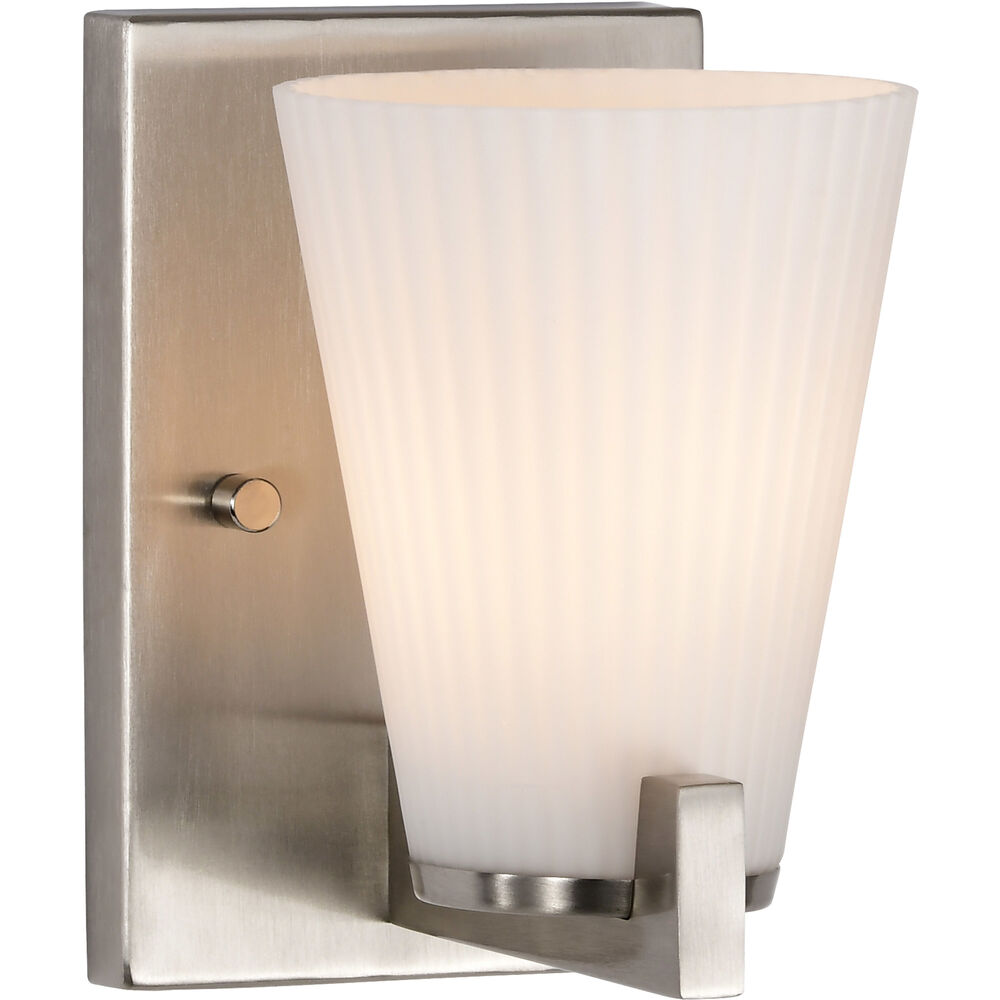 Nuvo Lighting Royale 4.5 Inch Brushed Nickel Vanity Wall Light