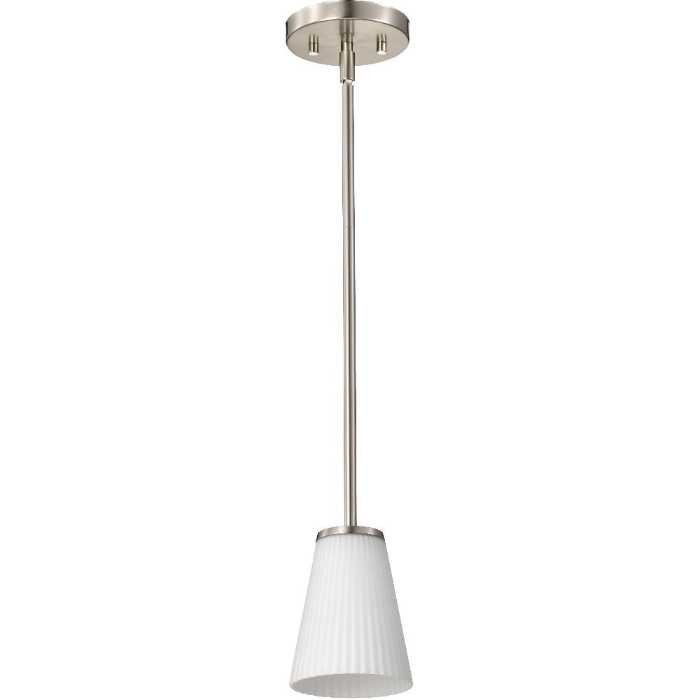 nuvo lighting Royale 4.92 inch Brushed Nickel Pendant Ceiling Light