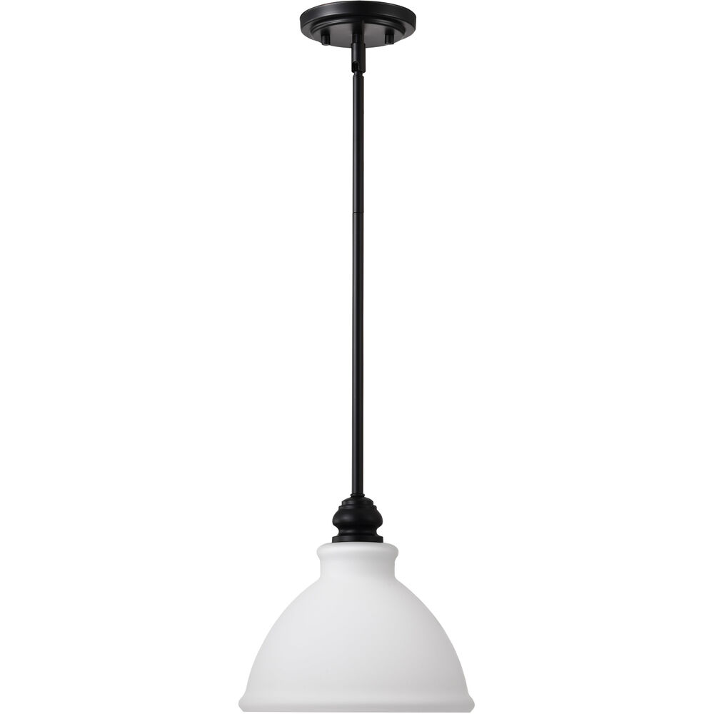 Nuvo Lighting Russel 10 Inch Matte Black Pendant Ceiling Light