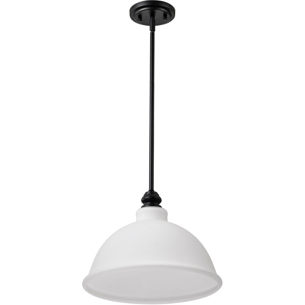 Nuvo Lighting Russel 14 Inch Matte Black Pendant Ceiling Light