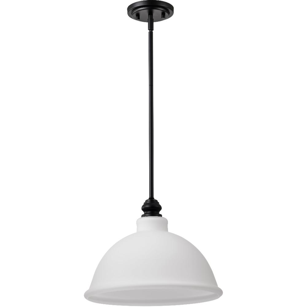 nuvo lighting Russel 14 inch Matte Black Pendant Ceiling Light