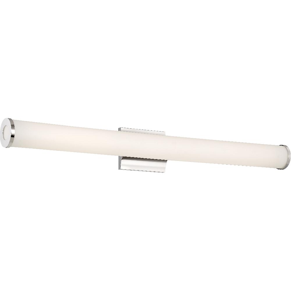 nuvo lighting Saber LED 37.5 inch Polished Nickel Vanity Light Wall Light