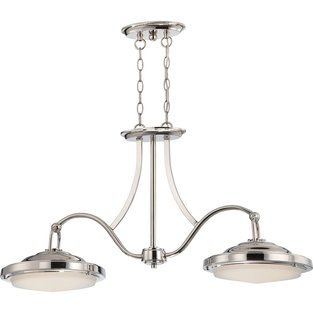 Nuvo Lighting Sawyer LED 11.75 Inch Antique Brass Pendant Ceiling Light