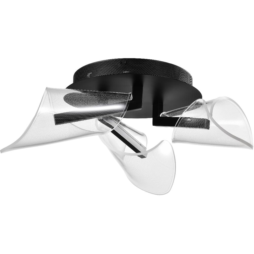 nuvo lighting Sedona LED 22 inch Matte Black Flush Mount Ceiling Light