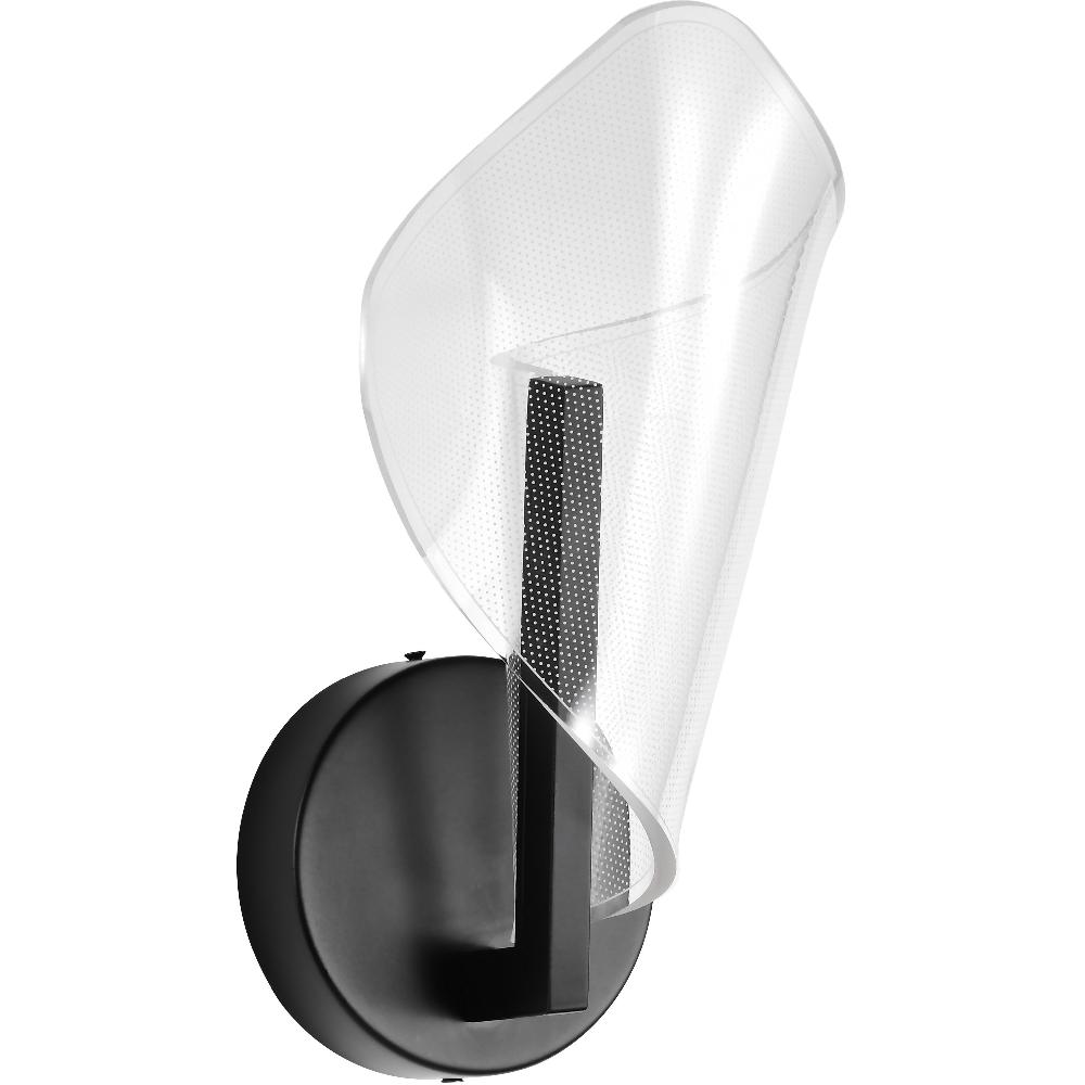 nuvo lighting Sedona LED 5.13 inch Matte Black Vanity Light Wall Light