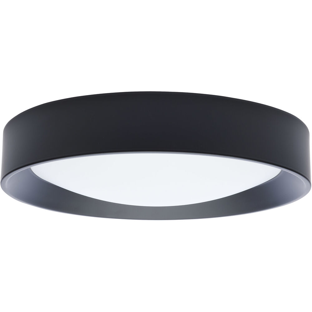 Nuvo Lighting Selene LED 13.23 Inch Black Flush Mount Ceiling Light