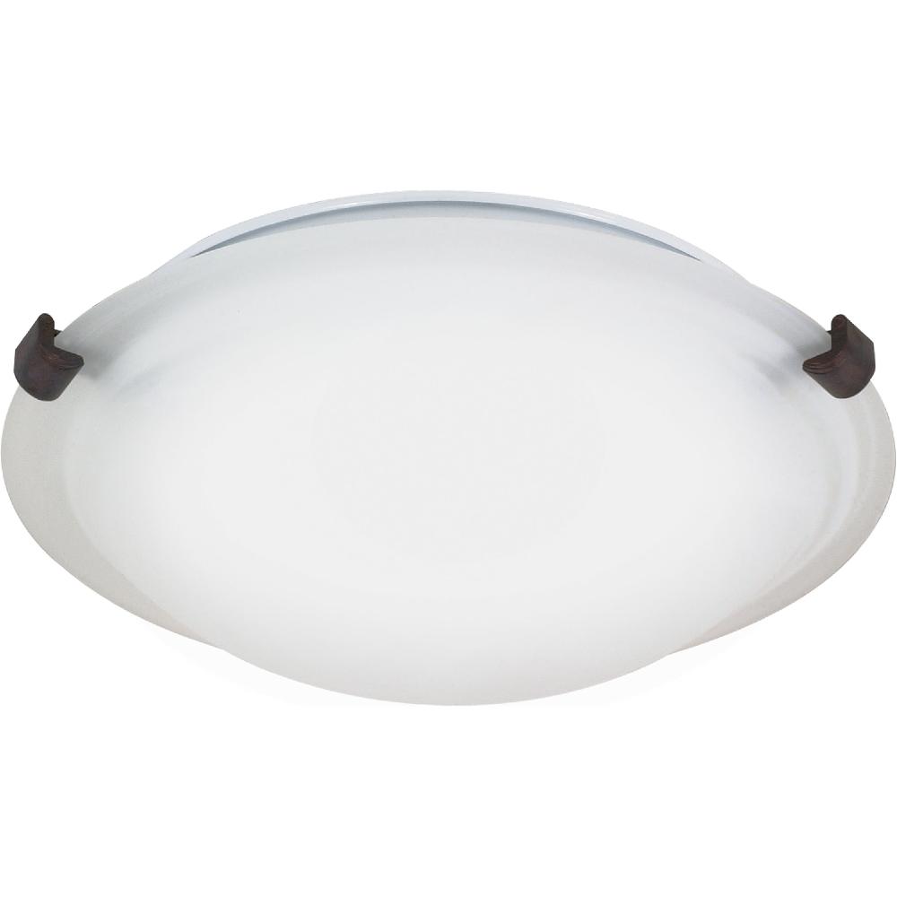 nuvo lighting Signature 1 Light 12.5 inch Old Bronze Flush Mount Ceiling Light