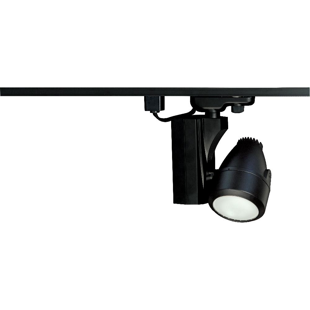 nuvo lighting Signature 1 Light Black Track Head Ceiling Light