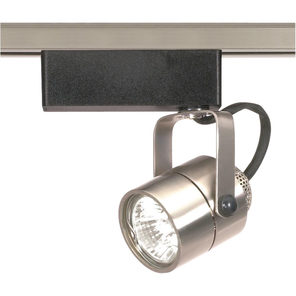 nuvo lighting Signature 1 Light Brushed Nickel Track Lighting Ceiling Light Round