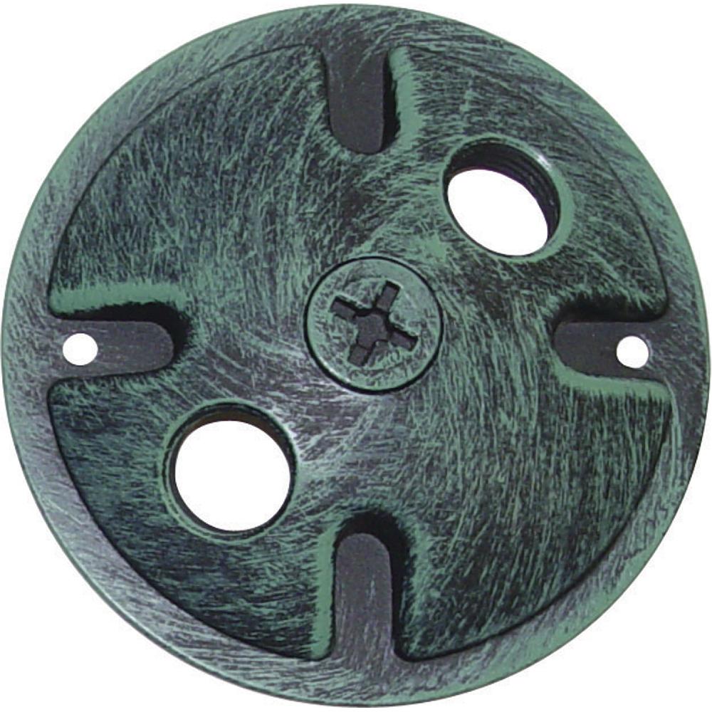nuvo lighting Signature Antique Verdigris Mounting Plate
