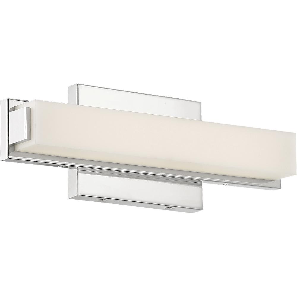 nuvo lighting Slick LED 13 inch Polished Nickel Vanity Light Wall Light