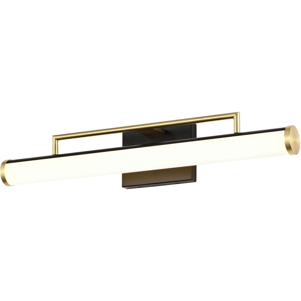 Nuvo Lighting Solano LED 24 Inch Matte Black Bath Vanity Light Wall Light