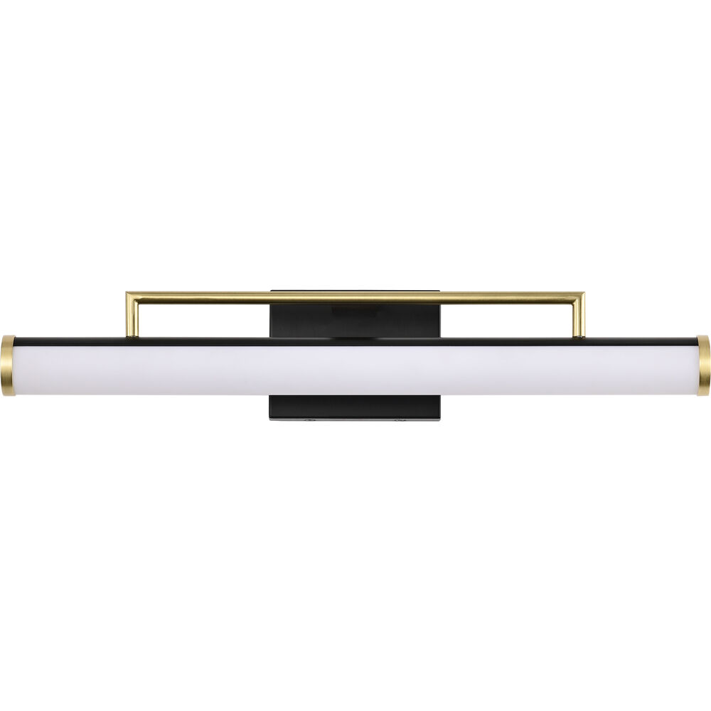 Nuvo Lighting Solano LED 24 Inch Matte Black Bath Vanity Light Wall Light