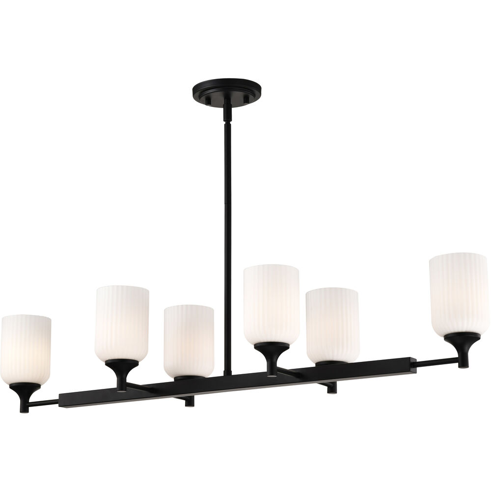 Nuvo Lighting Solara 12 Inch Matte Black Pendant Ceiling Light