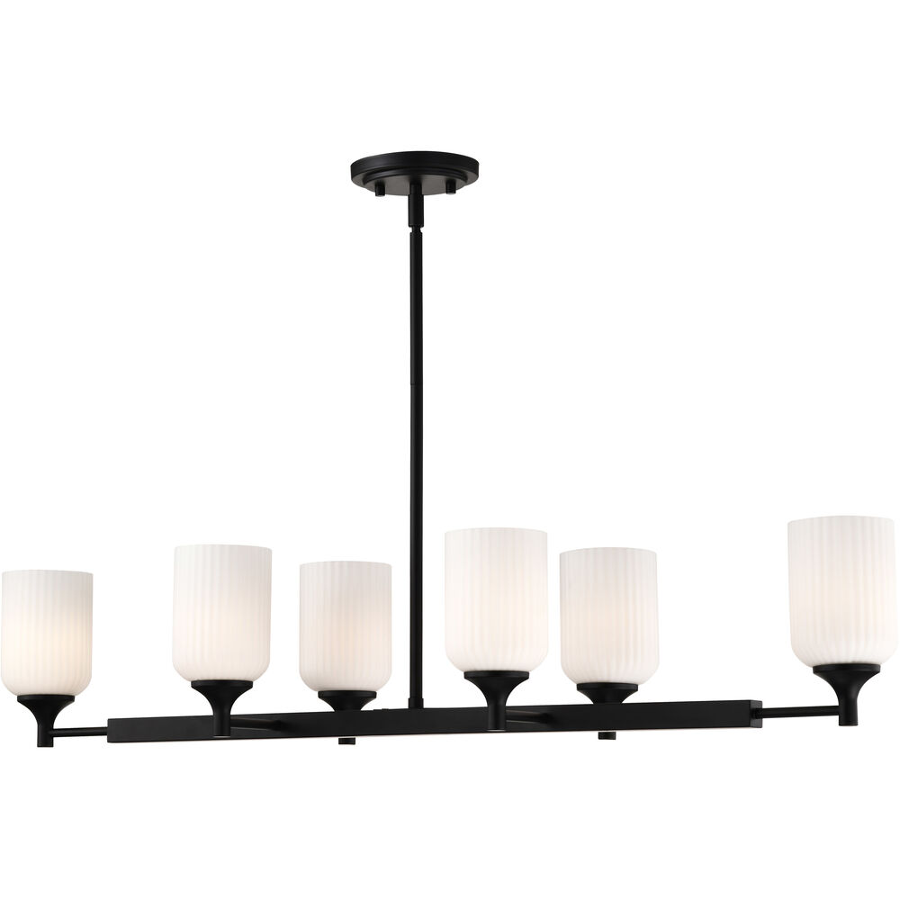 Nuvo Lighting Solara 12 Inch Matte Black Pendant Ceiling Light