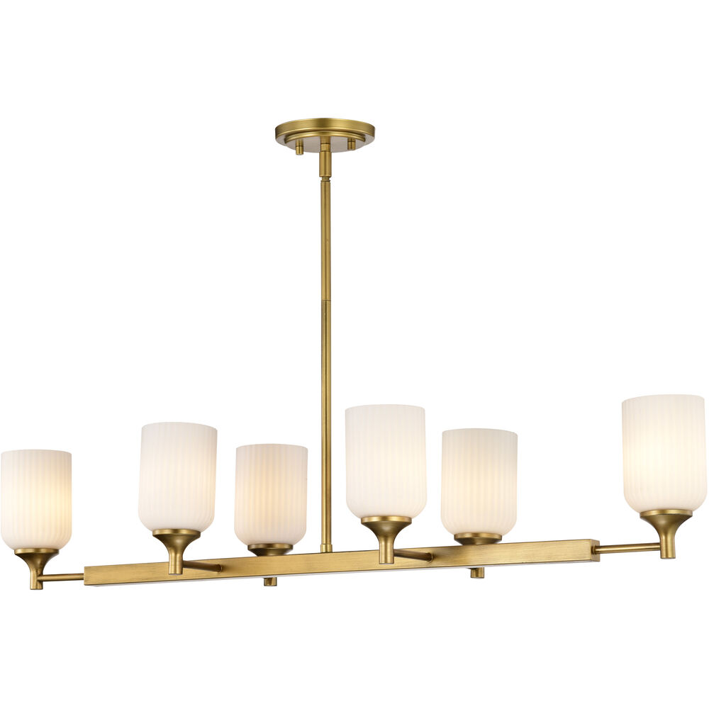 Nuvo Lighting Solara 12 Inch Natural Brass Pendant Ceiling Light