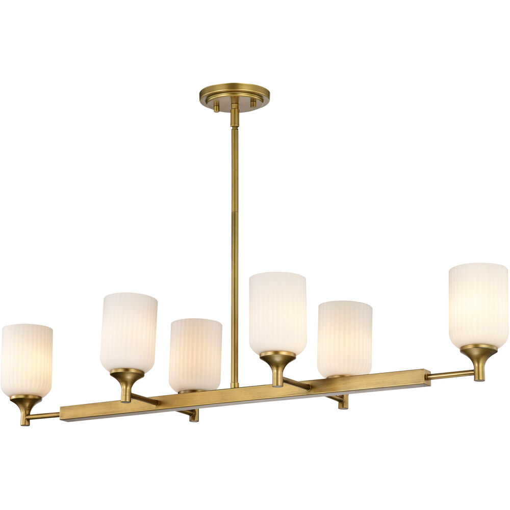 Nuvo Lighting Solara 12 Inch Natural Brass Pendant Ceiling Light