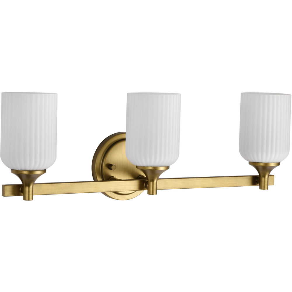 Nuvo Lighting Solara 23 Inch Natural Brass Vanity Wall Light