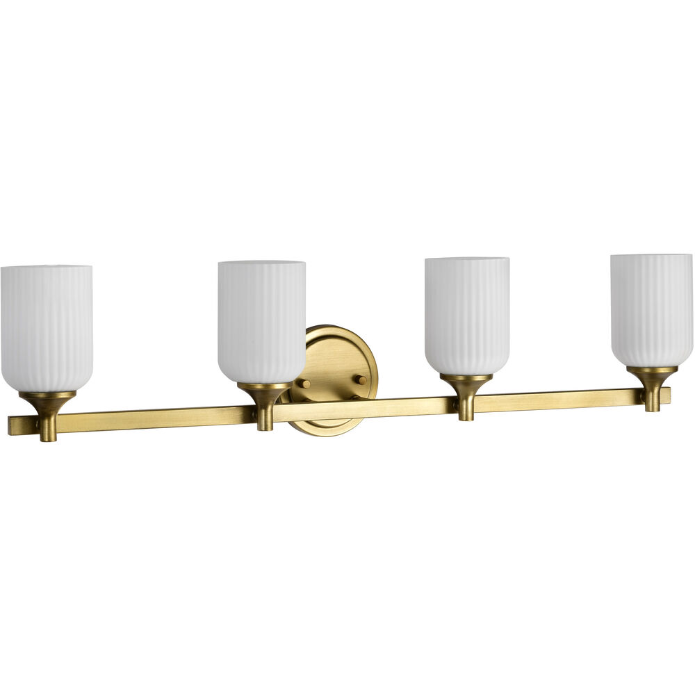 Nuvo Lighting Solara 32.63 Inch Natural Brass Vanity Wall Light