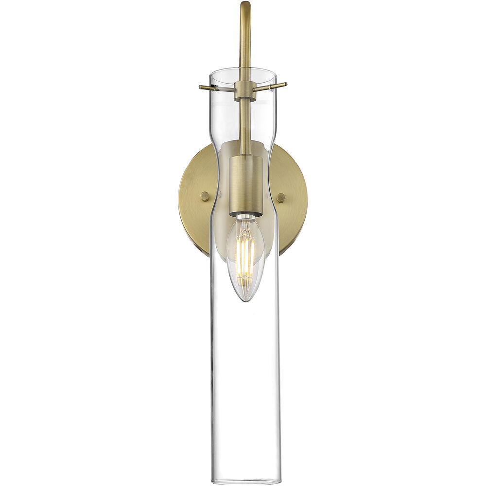 Nuvo Lighting Spyglass 1 Light 5 Inch Vintage Brass Vanity Light Wall Light