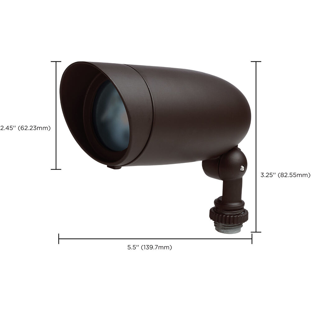 Nuvo Lighting Starfish 120 6 Watt Bronze Outdoor Landscape ColorQuick