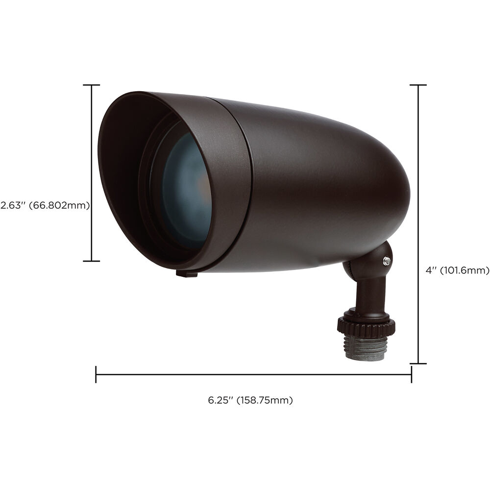 Nuvo Lighting Starfish 120 9 Watt Bronze Outdoor Landscape ColorQuick