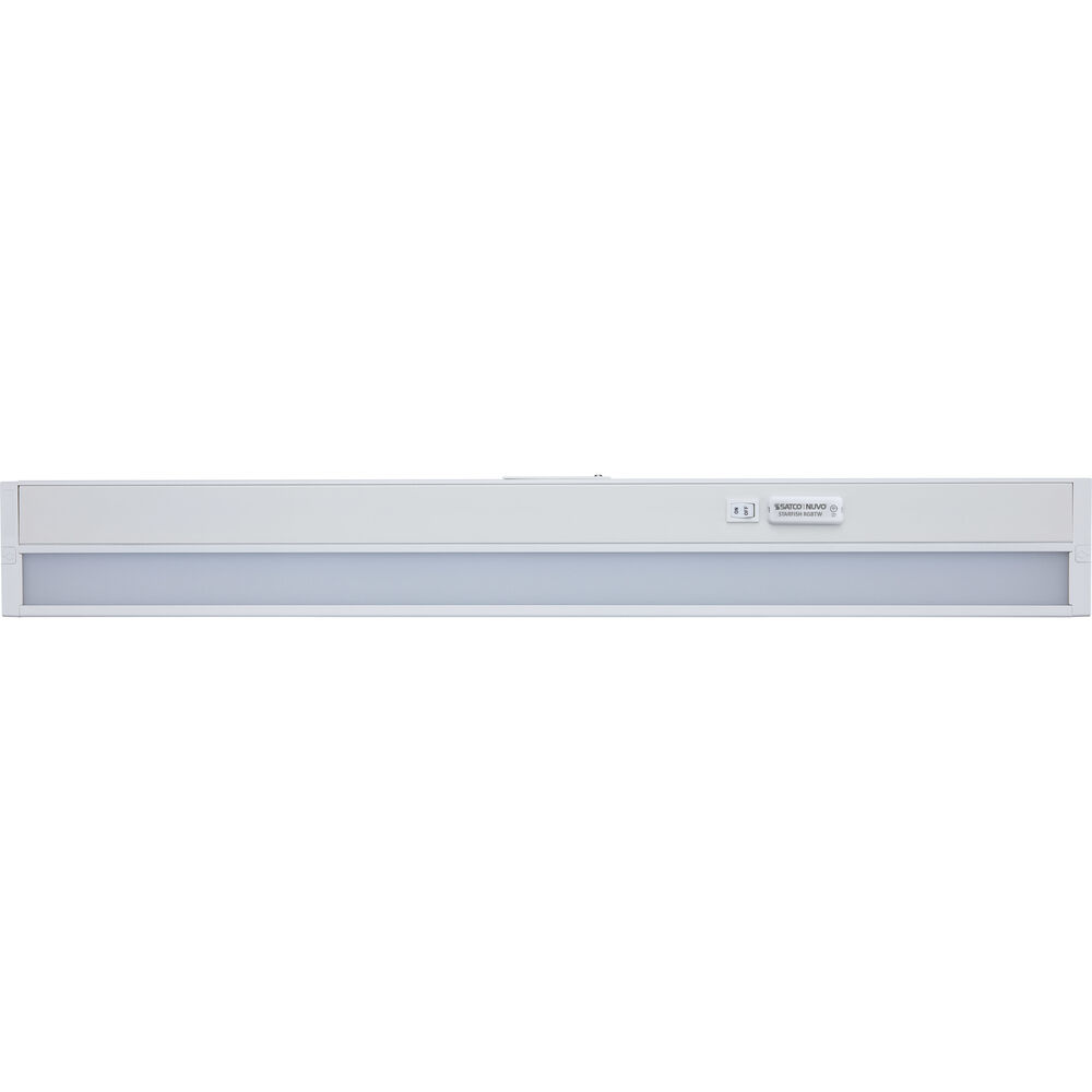 Nuvo Lighting Starfish LED 3.54 Inch White Linear Strip Ceiling Light