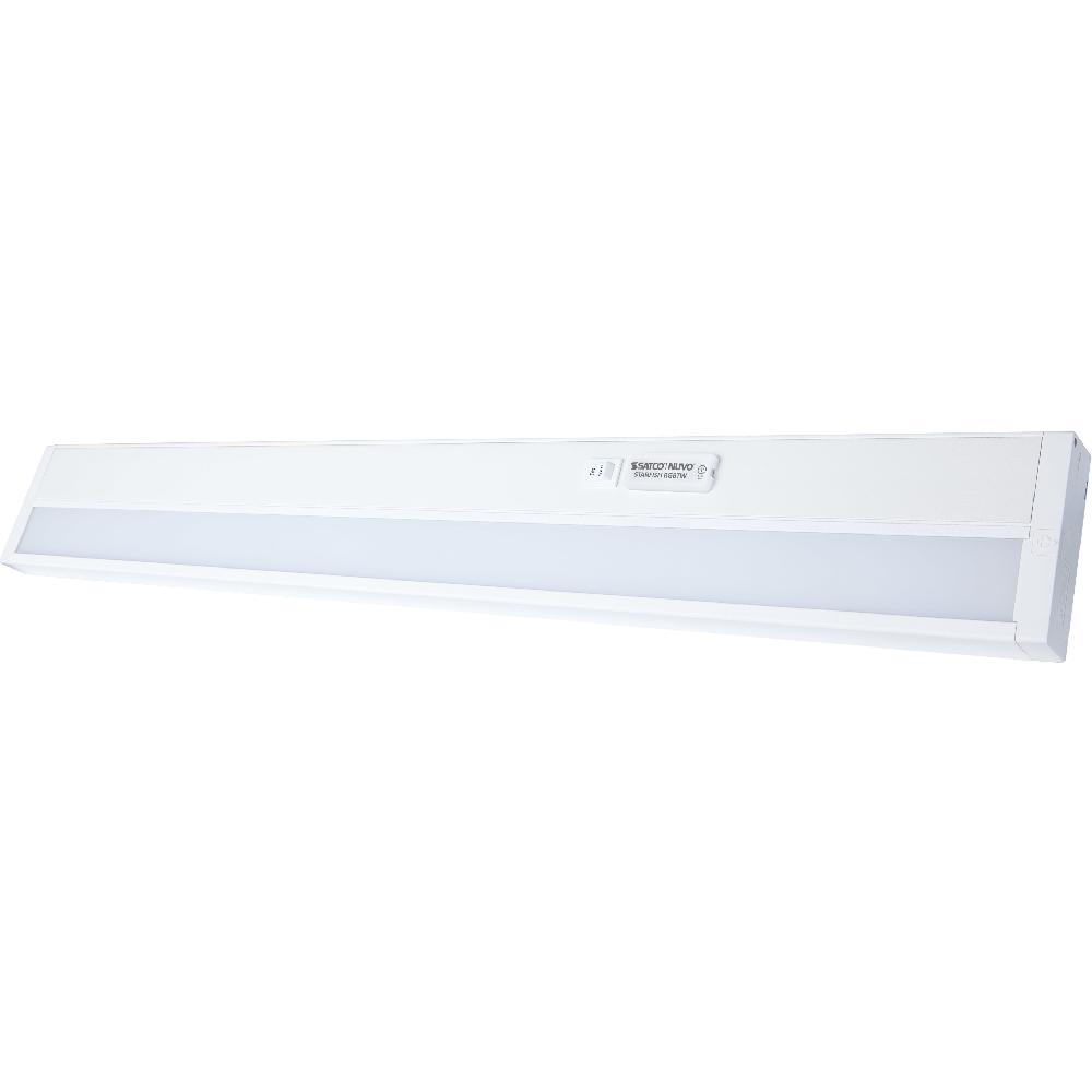 Nuvo Lighting Starfish LED 3.54 Inch White Linear Strip Ceiling Light