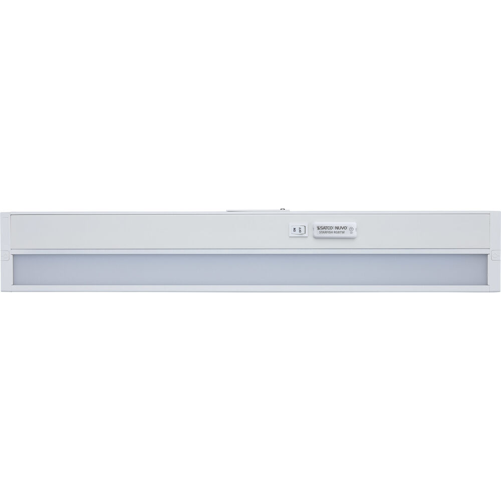 Nuvo Lighting Starfish LED 3.54 Inch White Linear Strip Ceiling Light