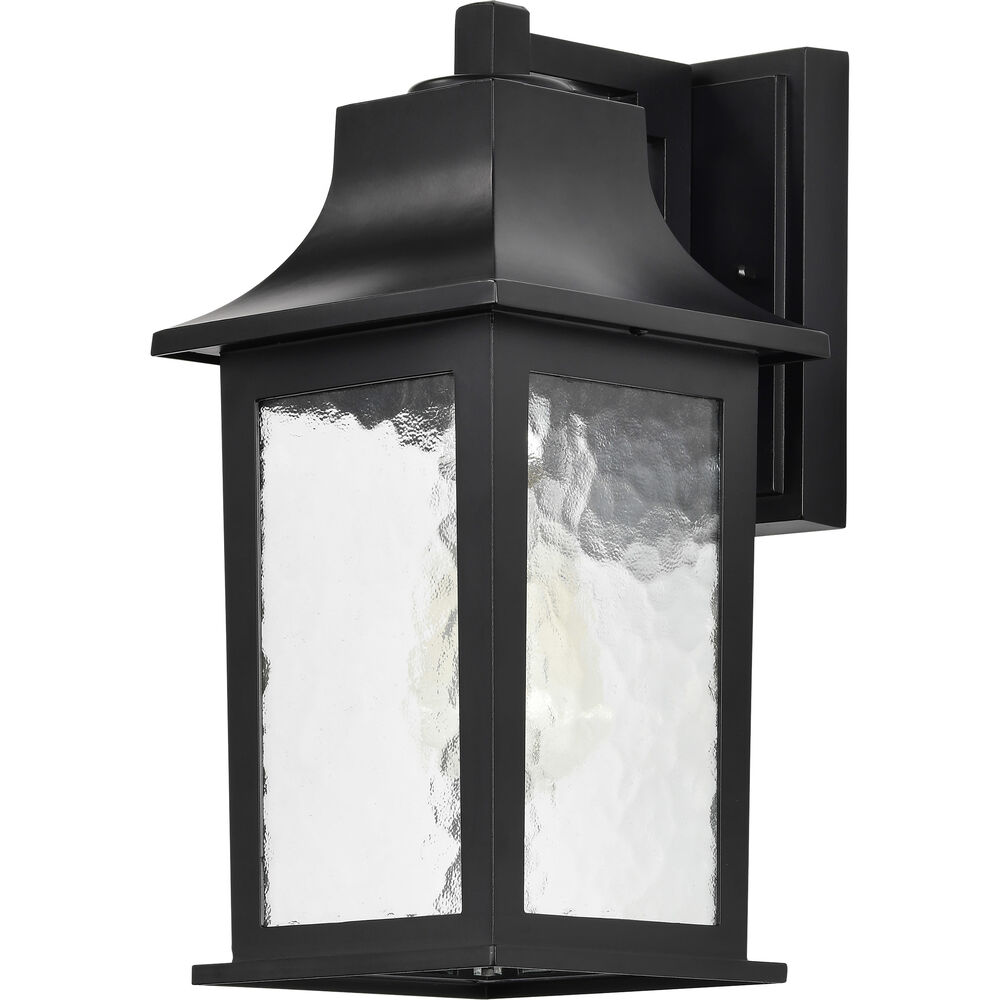 Nuvo Lighting Stillwell 13 Inch Matte Black Outdoor Wall Lantern Small