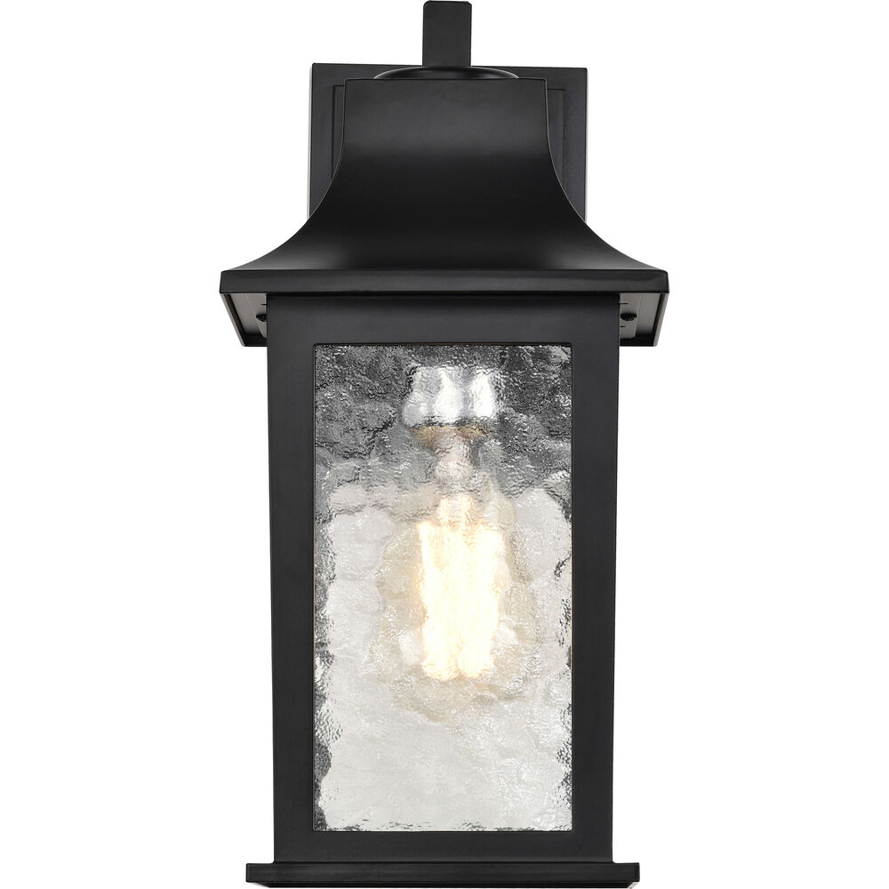 Nuvo Lighting Stillwell 13 Inch Matte Black Outdoor Wall Lantern Small