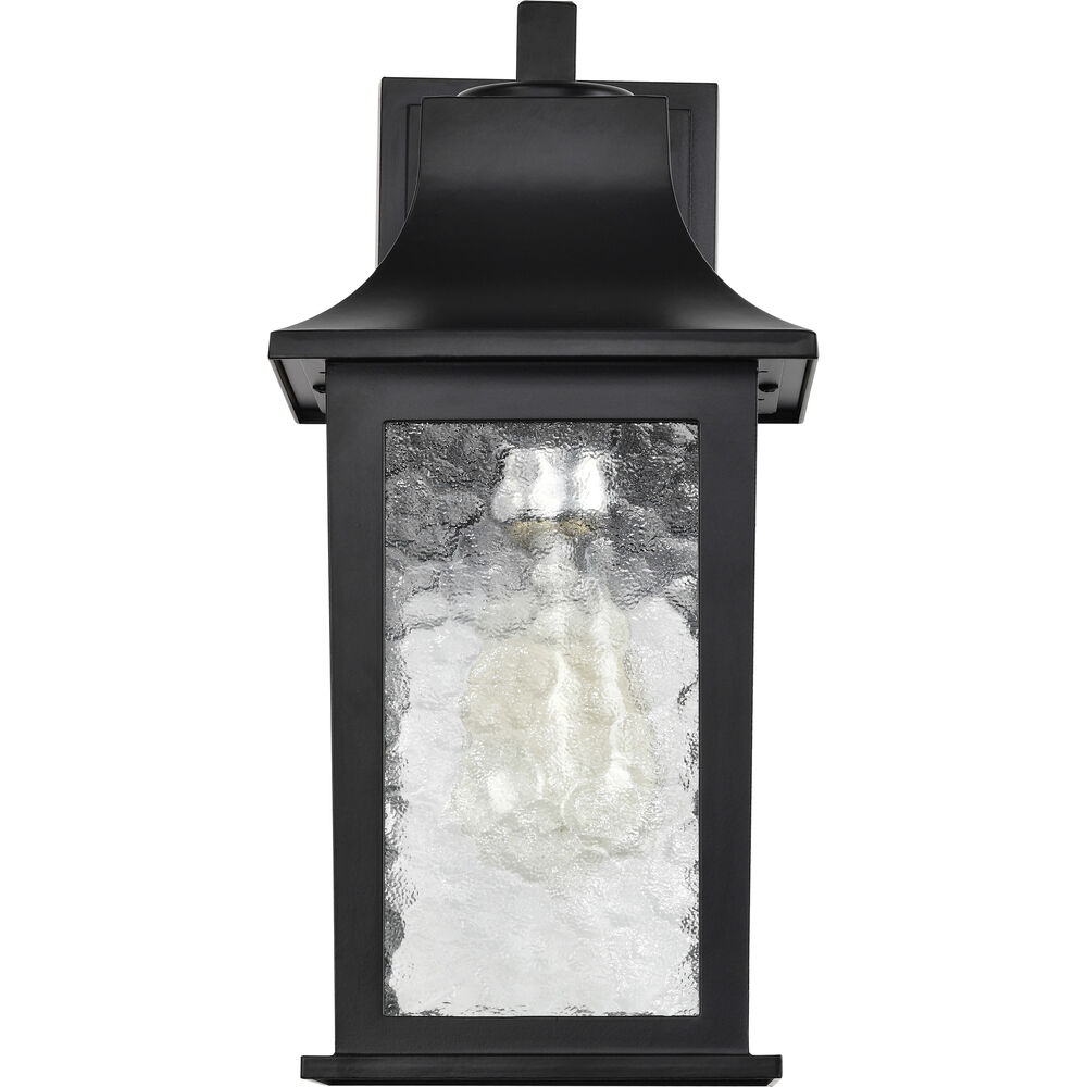 Nuvo Lighting Stillwell 13 Inch Matte Black Outdoor Wall Lantern Small