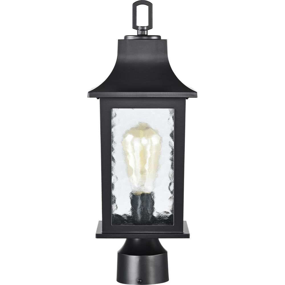 Nuvo Lighting Stillwell 17 Inch Matte Black Post Lantern