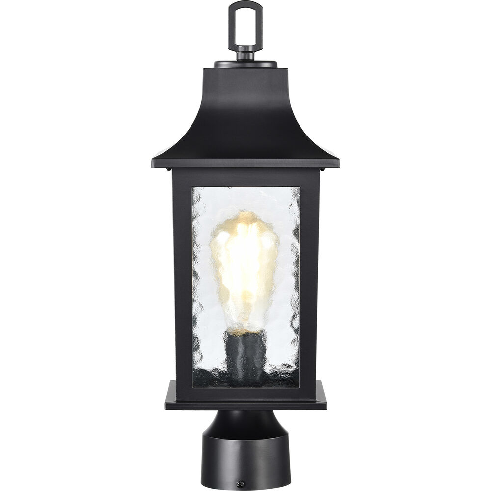 Nuvo Lighting Stillwell 17 Inch Matte Black Post Lantern