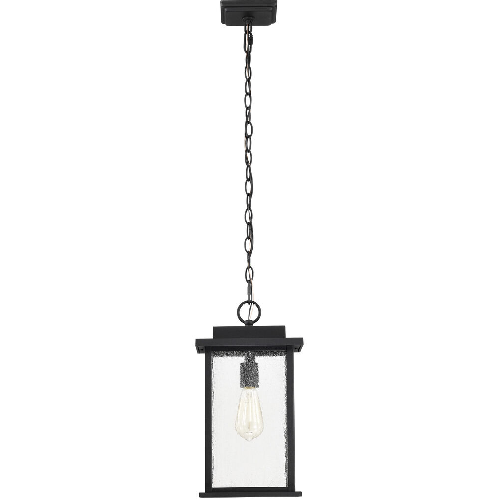 Nuvo Lighting Sullivan 9 Inch Matte Black Outdoor Hanging Lantern