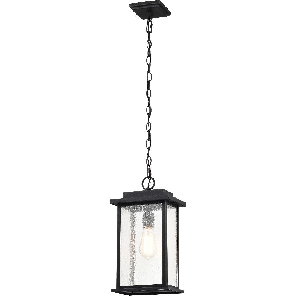 nuvo lighting Sullivan 9 inch Matte Black Outdoor Hanging Lantern