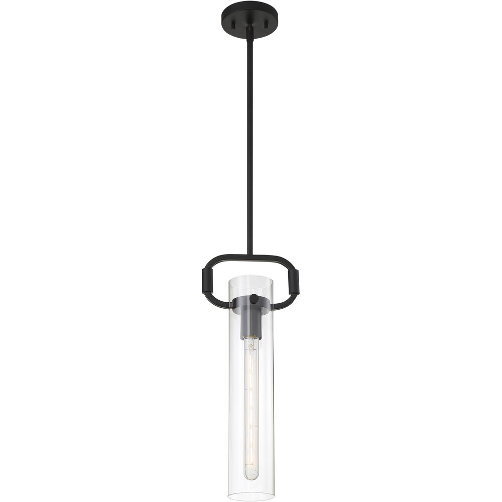 Nuvo Lighting Teresa 1 Light 5 Inch Matte Black Pendant Ceiling Light