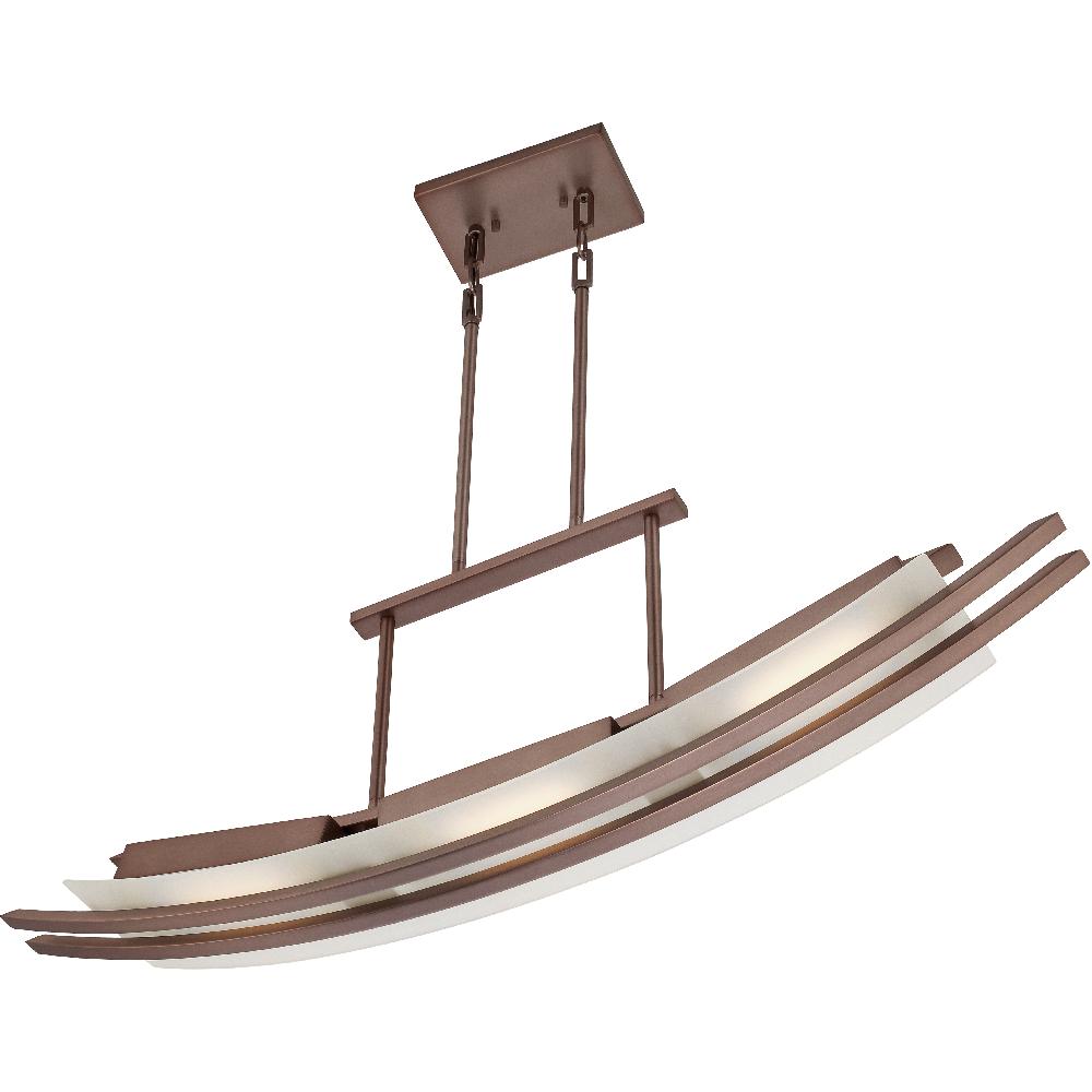 nuvo lighting Trax LED 36 inch Hazel Bronze Island Pendant Ceiling Light