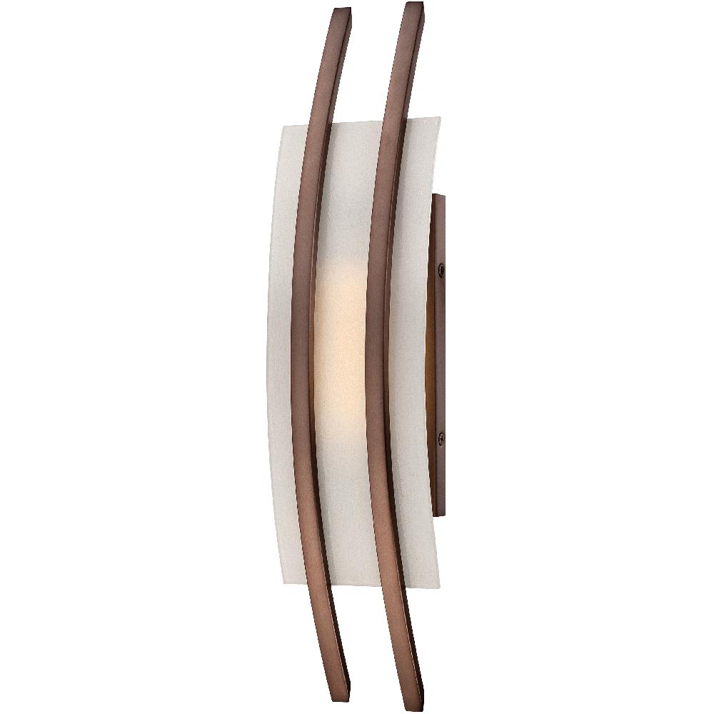 nuvo lighting Trax LED 7 inch Hazel Bronze ADA Wall Sconce Wall Light