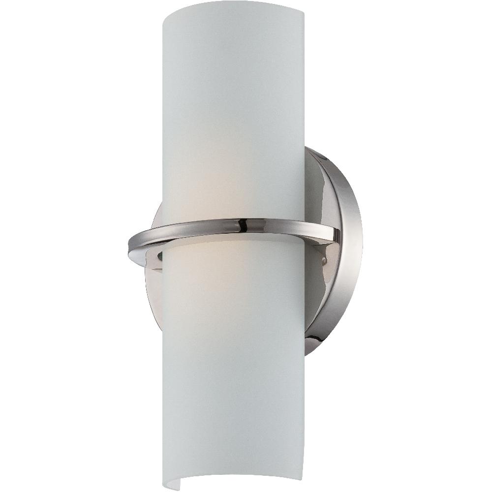 nuvo lighting Tucker LED 6 inch Polished Nickel ADA Wall Sconce Wall Light