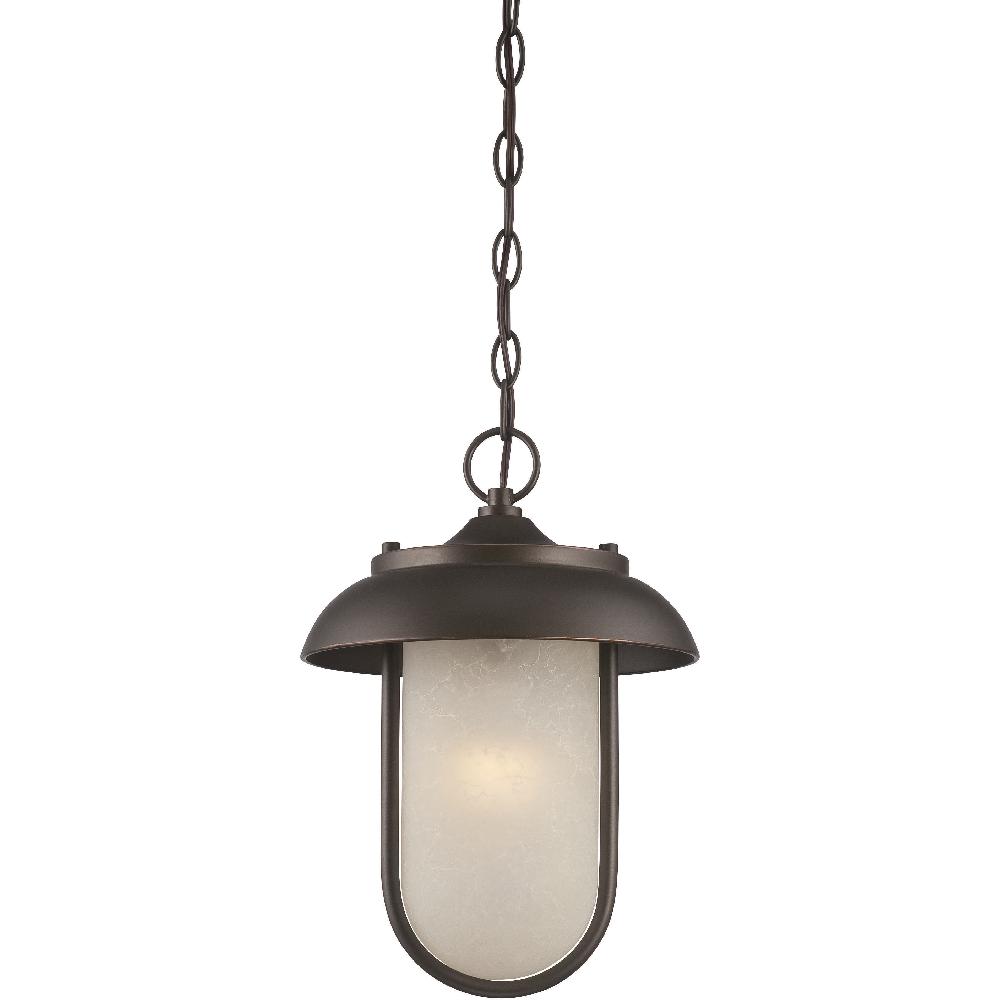 nuvo lighting Tulsa LED 10 inch Mahogany Bronze Outdoor Hanging Light
