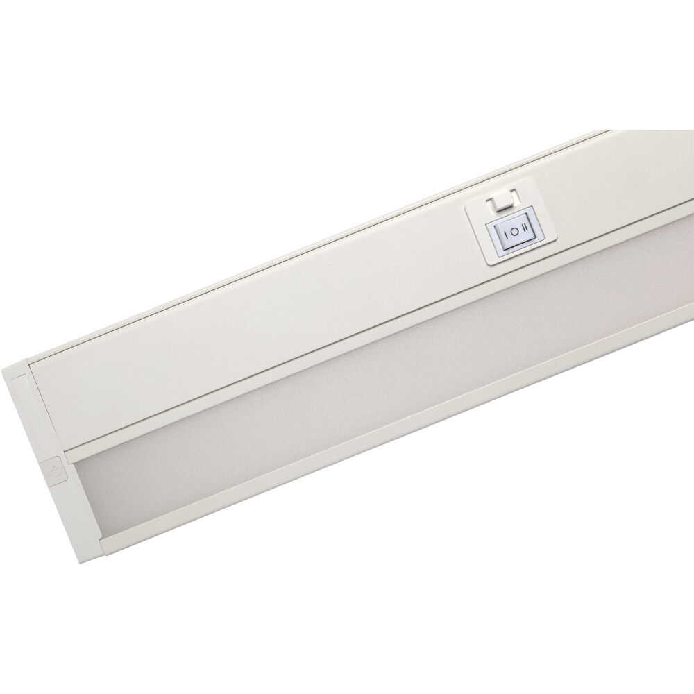 Nuvo Lighting Under Cabinet LED 3.5 Inch White Linear Strip Ceiling Light