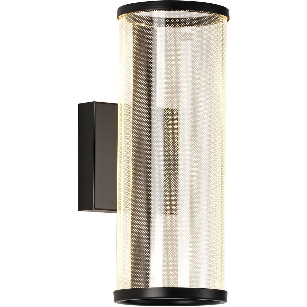 Nuvo Lighting Vale LED 4.75 Inch Matte Black Vanity Light Wall Light