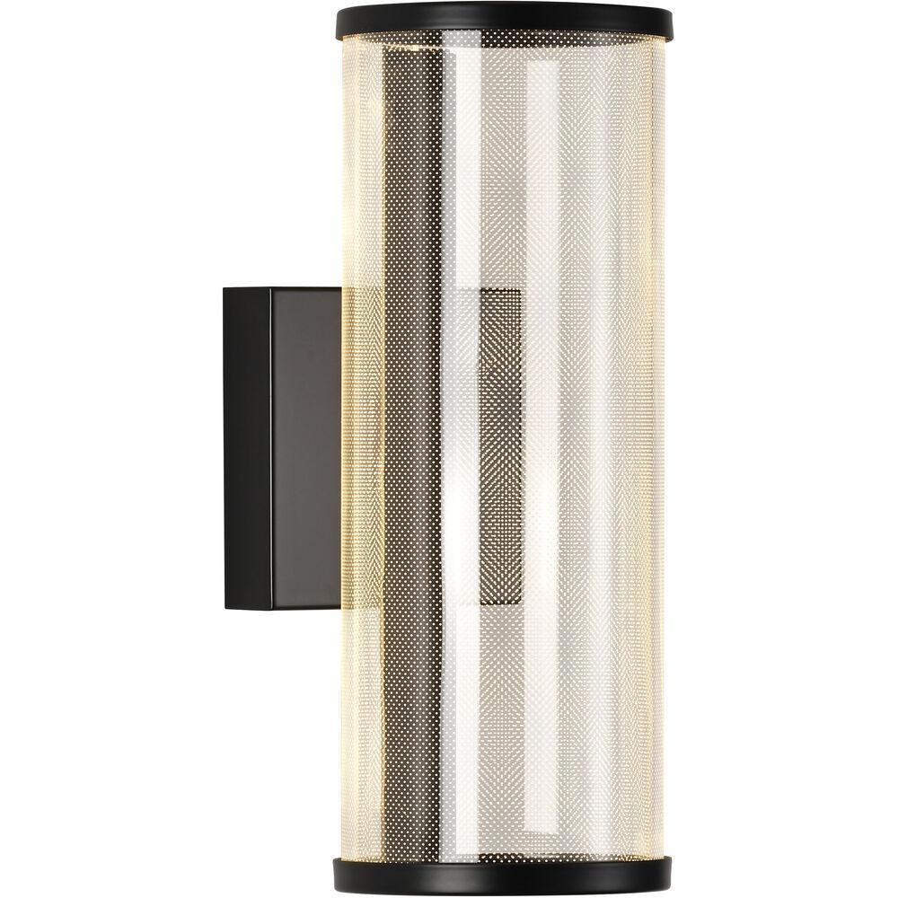 Nuvo Lighting Vale LED 4.75 Inch Matte Black Vanity Light Wall Light