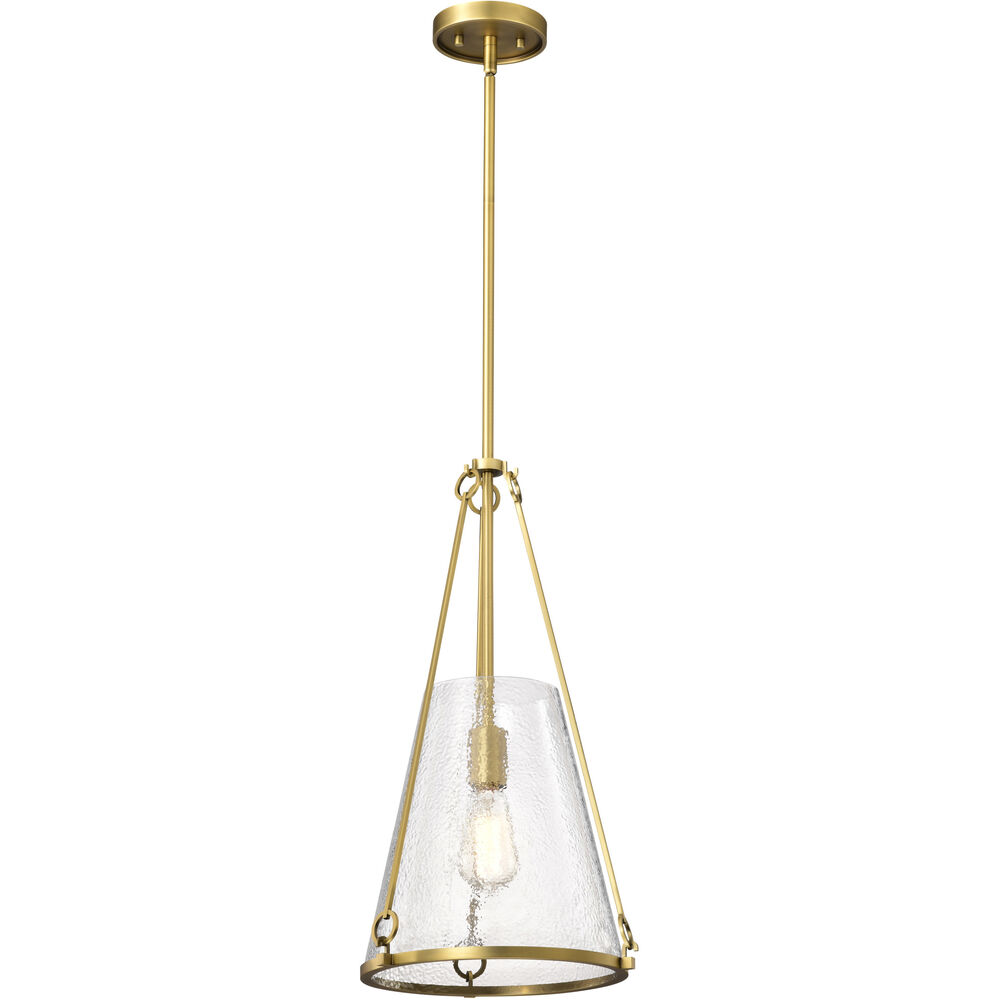 Nuvo Lighting Valentine 12 Inch Vintage Brass Pendant Ceiling Light