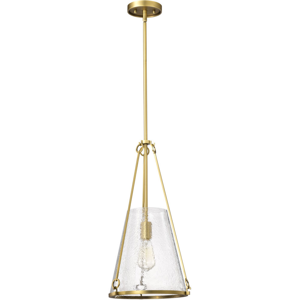 Nuvo Lighting Valentine 12 Inch Vintage Brass Pendant Ceiling Light