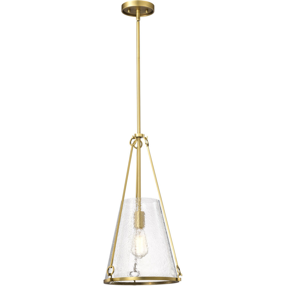 Nuvo Lighting Valentine 12 Inch Vintage Brass Pendant Ceiling Light